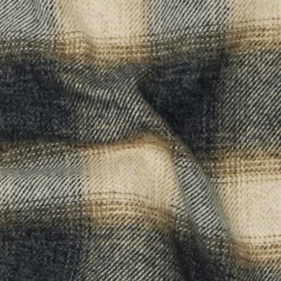 画像6: SERO（セロ）Ombre Check Double Pocket Shirt（オンブレチェック ダブルポケットシャツ）"Heavy Flannel" / Beige（ベージュ）