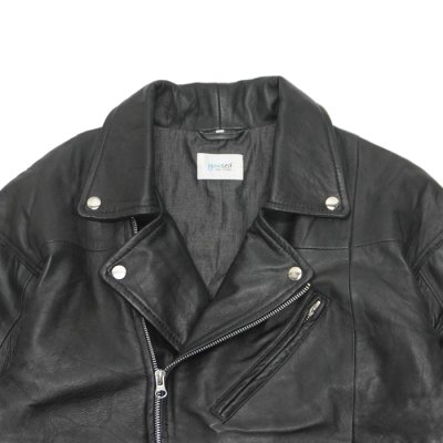 画像2: yoused （ユーズド）Remake Leather Urban Liders Jacket（リメイクレザーアーバンライダースジャケット）/ Black（ブラック）