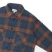 画像4: SERO（セロ）Ombre Check Double Pocket Shirt（オンブレチェック ダブルポケットシャツ）"Heavy Flannel" / Blue（ブルー） (4)