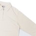 画像4: FELCO（フェルコ）L/S Half Zip Collar Sweat（ロングスリーブハーフジップカラースウェット）"10oz MD WEIGHT FRENCH TERRY” / Off White（オフホワイト） (4)