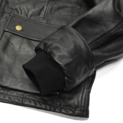 画像6: yoused （ユーズド）Remake Leather Fishing Jacket（リメイクレザーフィッシングジャケット）/ Black（ブラック）