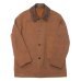 画像1: KAPTAIN SUNSHINE（キャプテンサンシャイン）Cotton Hemp Work Coat（コットンヘンプワークコート）"Cotton Hemp HEavy OX" / Kakishibu（カキシブ） (1)