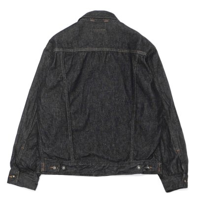 画像2: ENGINEERED GARMENTS（エンジニアードガーメンツ）Type 5 Jean Jacket（タイプ5 ジーンジャケット）"14oz Cone Denim" / Black（ブラック）