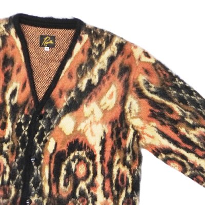 画像4: NEEDLES（ニードルズ）Mohair Cardigan（モヘアカーディガン）"Paisley" / Black（ブラック）