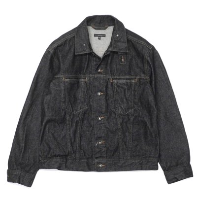 画像1: ENGINEERED GARMENTS（エンジニアードガーメンツ）Type 5 Jean Jacket（タイプ5 ジーンジャケット）"14oz Cone Denim" / Black（ブラック）