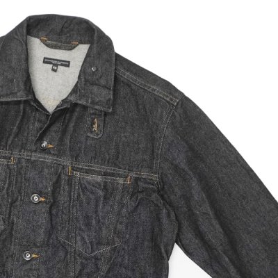 画像5: ENGINEERED GARMENTS（エンジニアードガーメンツ）Type 5 Jean Jacket（タイプ5 ジーンジャケット）"14oz Cone Denim" / Black（ブラック）