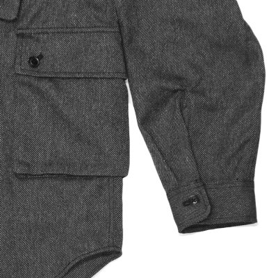 画像5: MODMNT（モドメント）T/TWEED UTILITY CPO SHIRT（ツウィードユーティリティCPOシャツ）/ Grey（グレー）