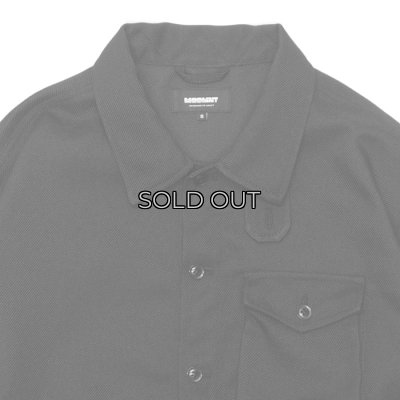 画像3: MODMNT（モドメント）T/TWEED UTILITY CPO SHIRT（ツウィードユーティリティCPOシャツ）/ Black（ブラック）