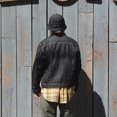 画像11: ENGINEERED GARMENTS（エンジニアードガーメンツ）Type 5 Jean Jacket（タイプ5 ジーンジャケット）"14oz Cone Denim" / Black（ブラック）
