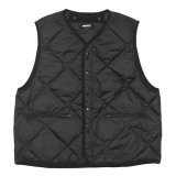MODMNT（モドメント）LINER DOWN VEST（ライナーダウンベスト）/ Black（ブラック）