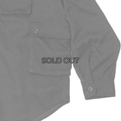 画像5: MODMNT（モドメント）T/TWEED UTILITY CPO SHIRT（ツウィードユーティリティCPOシャツ）/ Black（ブラック）