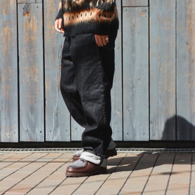 画像12: ENGINEERED GARMENTS（エンジニアードガーメンツ）RF Jeans（RF ジーンズ）"14oz Cone Denim" / Black（ブラック）