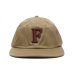 画像4: FELCO(フェルコ)TWILL BB CAP w/F EMBROIDERY / 3Color (4)