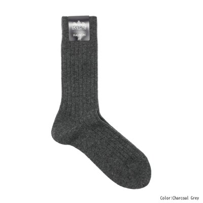 画像4: HALISON（ハリソン）ラムウール ミドルゲージソックス / 4Colors（全4色展開）※3足までメール便発送可※