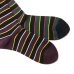画像4: HALISON（ハリソン）リサイクルコットIVYボーダーソックス / Navy（ネイビー）・Wine（ワイン）※3足までメール便発送可 (4)