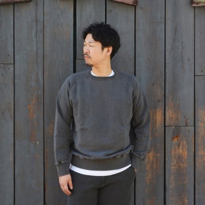画像7: Good On（グッドオン）Freedom Sweat（フリーダムスウェット）"Pigment Dye" / Navy（ネイビー）