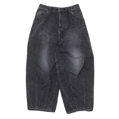 画像1: NEEDLES（ニードルズ）H.D Jean（ヒザデルジーンズ）"12oz Denim" / Black（ブラック）