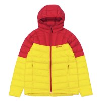 Marmot（マーモット）Lance Down Hoodie（ランスダウンフーディ）/ Red×Yellow（レッド×イエロー）