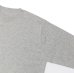画像4: Yonetomi NEW BASIC（ヨネトミニューベーシック）RIGID CASHMERE SWEATER CREW NECK PULLOVER（リジットカシミアセータークルーネックプルオーバー）/ Top Grey（トップグレー）