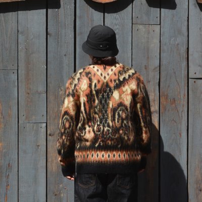 画像9: NEEDLES（ニードルズ）Mohair Cardigan（モヘアカーディガン）"Paisley" / Black（ブラック）