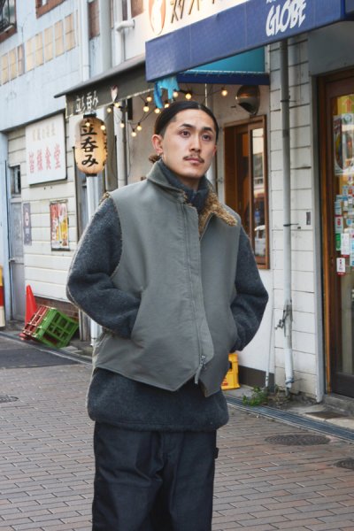 画像11: ENGINEERED GARMENTS（エンジニアードガーメンツ）LL VEST（LLベスト）"Cotton Double Cloth" / Olive（オリーブ）