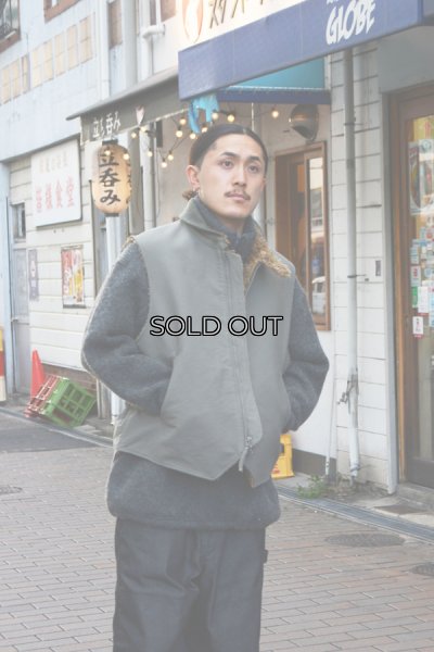 画像11: ENGINEERED GARMENTS（エンジニアードガーメンツ）LL VEST（LLベスト）"Cotton Double Cloth" / Olive（オリーブ）