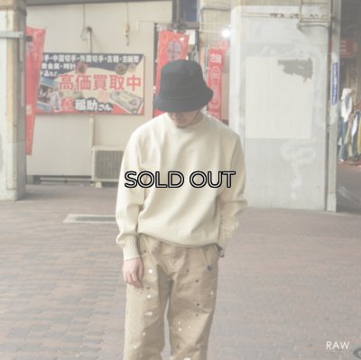 画像7: Yonetomi NEW BASIC（ヨネトミニューベーシック）RIGID CASHMERE SWEATER CREW NECK PULLOVER（リジットカシミアセータークルーネックプルオーバー）/ Top Grey（トップグレー）