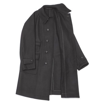 画像3: KAPTAIN SUNSHINE（キャプテンサンシャイン）Traveller Coat（トラベラーコート）REVERSE DOUBLE CLOTH MELTON / Top Brown（ブラウン）