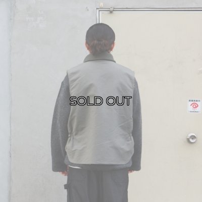 画像10: ENGINEERED GARMENTS（エンジニアードガーメンツ）LL VEST（LLベスト）"Cotton Double Cloth" / Olive（オリーブ）