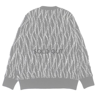 画像5: COOHEM（コーヘン）RANDOM INLAY STRIPE KNIT PULLOVER（ランダムインレイストライプニットプルオーバー）/ Black（ブラック）