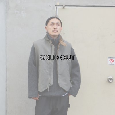 画像8: ENGINEERED GARMENTS（エンジニアードガーメンツ）LL VEST（LLベスト）"Cotton Double Cloth" / Olive（オリーブ）