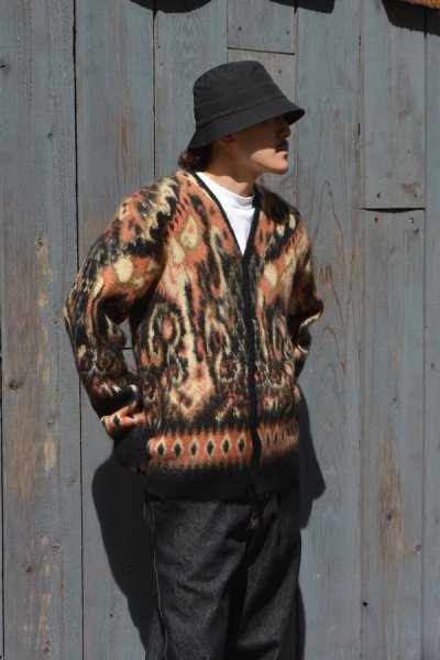 画像10: NEEDLES（ニードルズ）Mohair Cardigan（モヘアカーディガン）"Paisley" / Black（ブラック）