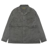 Nigel Cabourn（ナイジェル・ケーボン）PARATROOPER SHIRT（パラトルーパーシャツ）"PIGMENT" / Charcoal（チャコール）