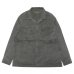 画像1: Nigel Cabourn（ナイジェル・ケーボン）PARATROOPER SHIRT（パラトルーパーシャツ）"PIGMENT" / Charcoal（チャコール） (1)