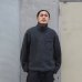 画像9: ENGINEERED GARMENTS（エンジニアードガーメンツ）Zip Moc Neck（ジップモックネック）"Wool Poly Nep Sweater Knit" / Charcoal（チャコール）