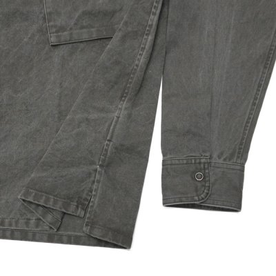 画像5: Nigel Cabourn（ナイジェル・ケーボン）PARATROOPER SHIRT（パラトルーパーシャツ）"PIGMENT" / Charcoal（チャコール）