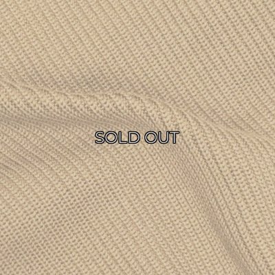 画像10: Yonetomi NEW BASIC（ヨネトミニューベーシック）EX Fine Wool Rib Knit Blouson（エクストラファインウールニットブルゾン）/ Brown（ブラウン）