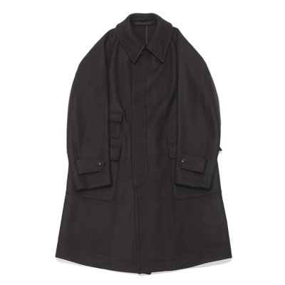 画像1: KAPTAIN SUNSHINE（キャプテンサンシャイン）Traveller Coat（トラベラーコート）REVERSE DOUBLE CLOTH MELTON / Top Brown（ブラウン）