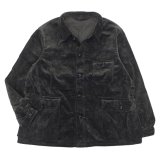 Nigel Cabourn（ナイジェル・ケーボン）FRENCH WORK JACKET（フレンチワークジャケット）"8W CORDUROY" / Charcoal Grey（チャコールグレー）