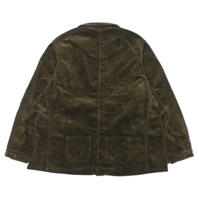 画像2: Nigel Cabourn（ナイジェル・ケーボン）FRENCH WORK JACKET（フレンチワークジャケット）"8W CORDUROY" / Dark Brown（ダークブラウン）