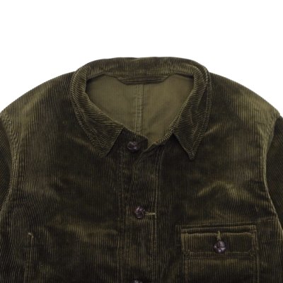 画像4: Nigel Cabourn（ナイジェル・ケーボン）FRENCH WORK JACKET（フレンチワークジャケット）"8W CORDUROY" / Dark Brown（ダークブラウン）