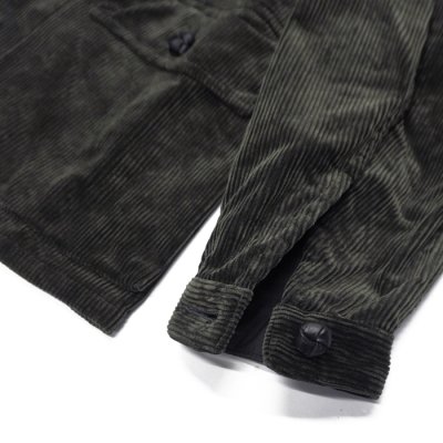 画像6: Nigel Cabourn（ナイジェル・ケーボン）FRENCH WORK JACKET（フレンチワークジャケット）"8W CORDUROY" / Charcoal Grey（チャコールグレー）