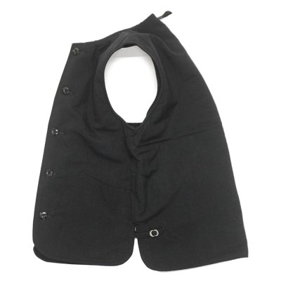 画像6: ARAN（アラン）VEST（ベスト）”ナイロンタッサー" / Black（ブラック） 