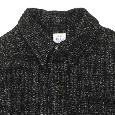 画像4: Post O'Alls（ポストオーバーオールズ）CRUZER 5-R（クルーザー 5-R）"wool/cotton nep" / Solt&Pepper（ソルト＆ペッパー）