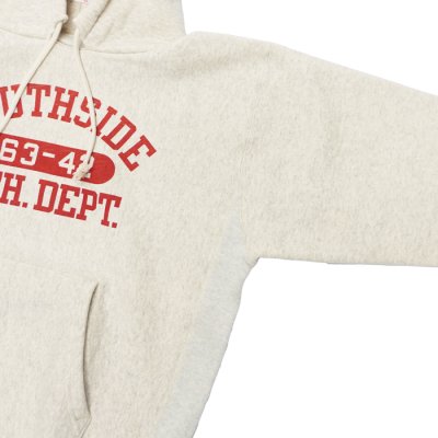 画像4: Champion(チャンピオン)REVERSE WEAVE AFTER HOODED SWEAT SHIRT(リバースウィーブアフターフーデッドスウェットシャツ)"TRUE TO ARCHIVES” / Silver Gray×Maroon(シルバーグレー×マルーン)