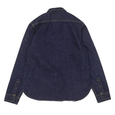 画像2: STUDIO D'ARTISAN（ステュディオ・ダ・ルチザン）14oz デニムワークシャツ / Indigo（インディゴ）※ワンウォッシュ