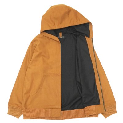画像3: alvana(アルヴァナ)DUCK WOOL DETROIT PARKA(ダックウールデトロイトパーカ)/ Brown(ブラウン)