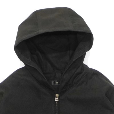 画像4: alvana(アルヴァナ)DUCK WOOL DETROIT PARKA(ダックウールデトロイトパーカ)/ INK Black(インクブラック)