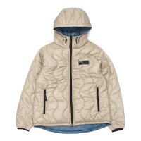  WILD THINGS（ワイルドシングス）REVERSIBLE BELEY JACKET（リバーシブルビレイジャケット）”PRIMALOFT BLACK INSULATION+PERTEX QUANTUM" / Beige×R,Blue（ベージュ×ブルー）