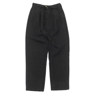 画像1: Post O'Alls（ポストオーバーオールズ）E-Z Lax 4（イージー・ラックス4）"Basket Tweed" / Charcoal（チャコール）